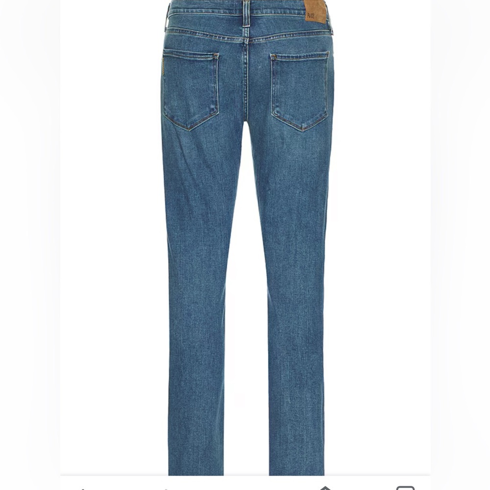 PAIGE Men's Slim Jeans in Dark Blue